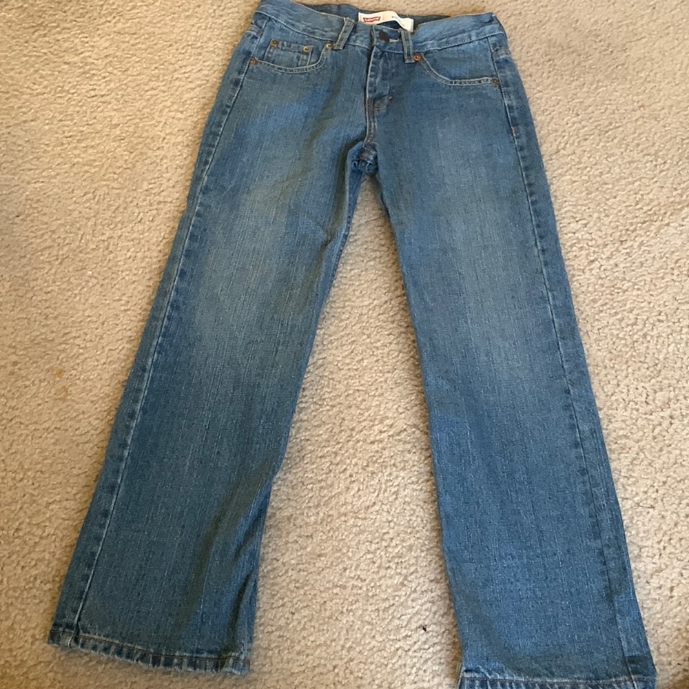 Boys Levi midwash Relaxed Jeans